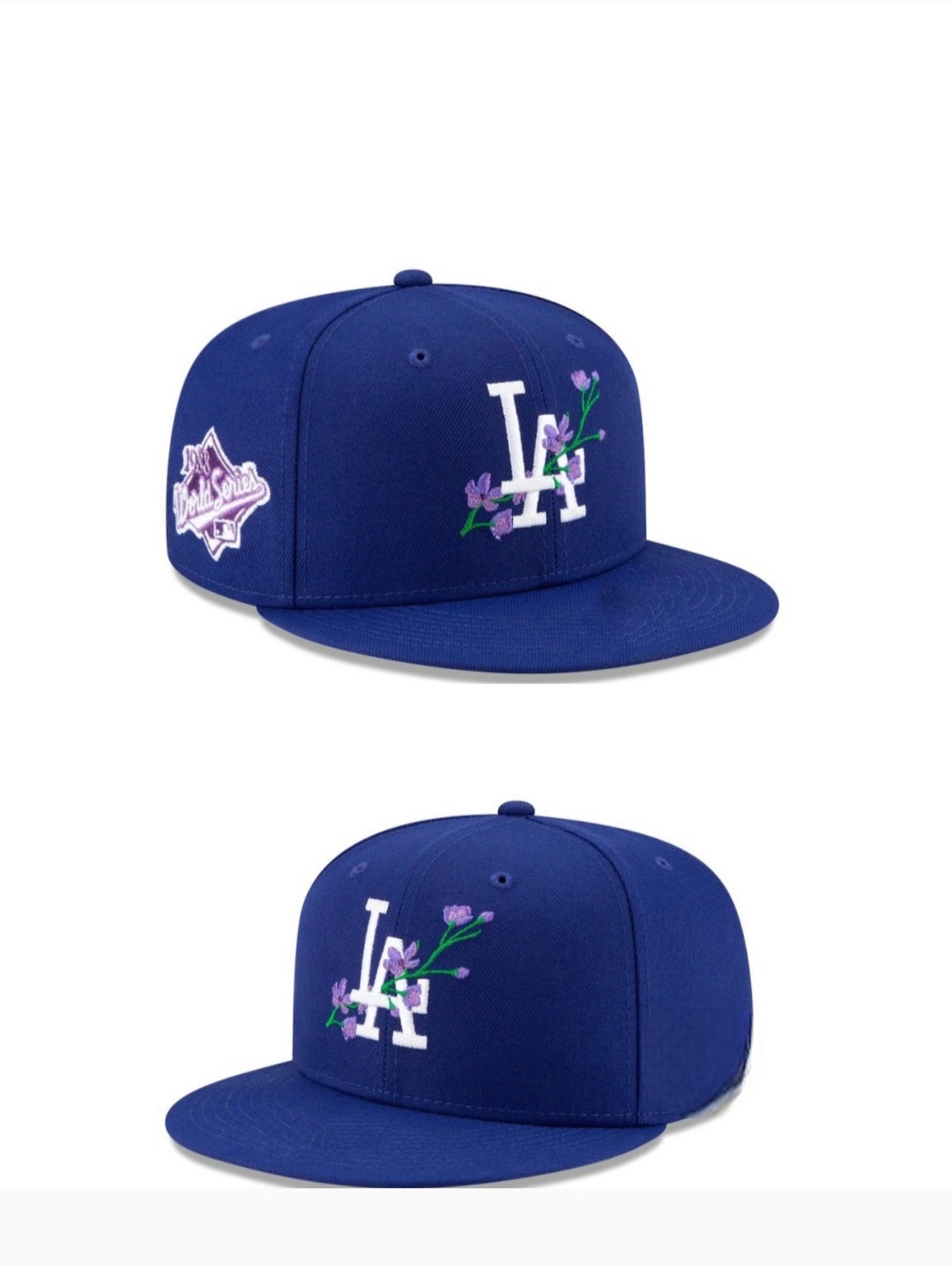 Los Angeles Dodgers Men's SnapBack Cap Pro Baseball Cap Blue