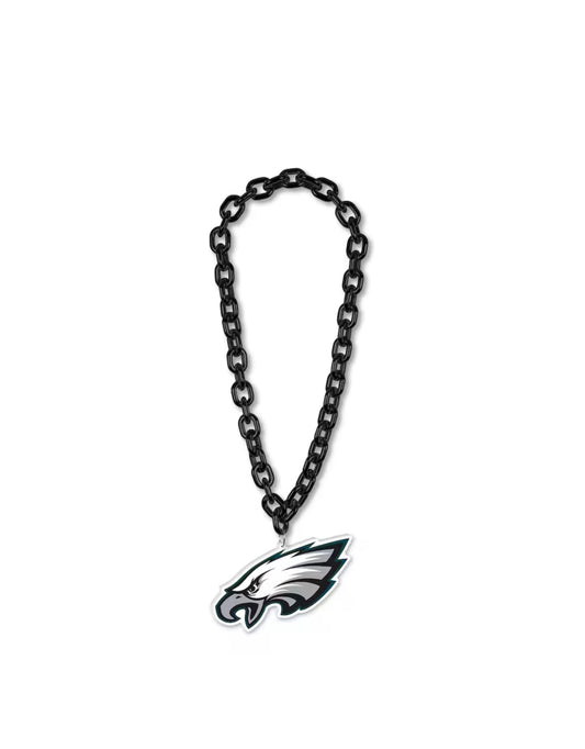 Philadelphia Pro Football Team LED Light Up Fan Chain Necklace