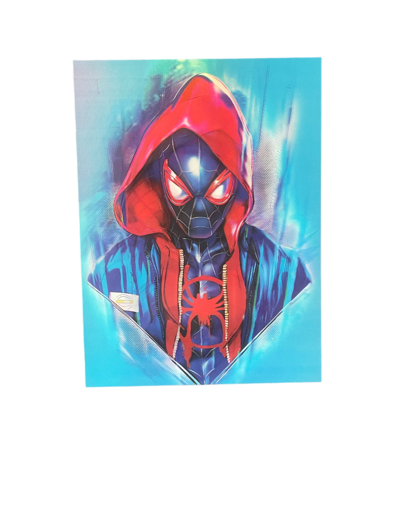 Miles Morales Poster 3D Effect, 3 images in one, 3D Lenticular Effect