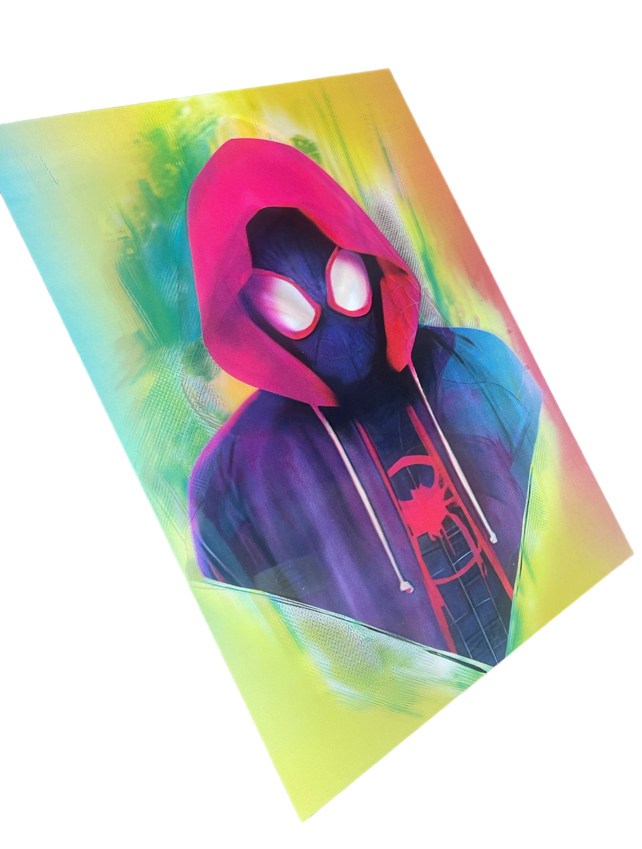 Miles Morales Poster 3D Effect, 3 images in one, 3D Lenticular Effect