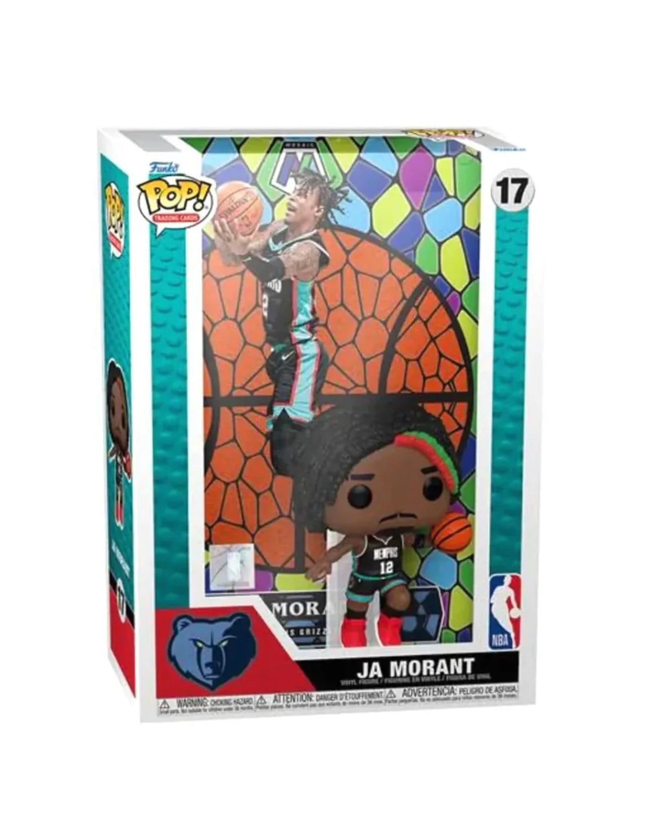 NBA Ja Morant Mosaic Pop! Trading Card Figure