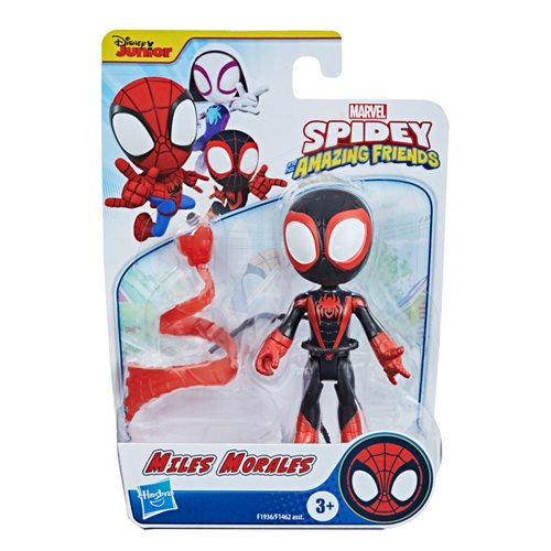 Spider-Man Spidey and His Amazing Friends Miles Morales Hero Figure