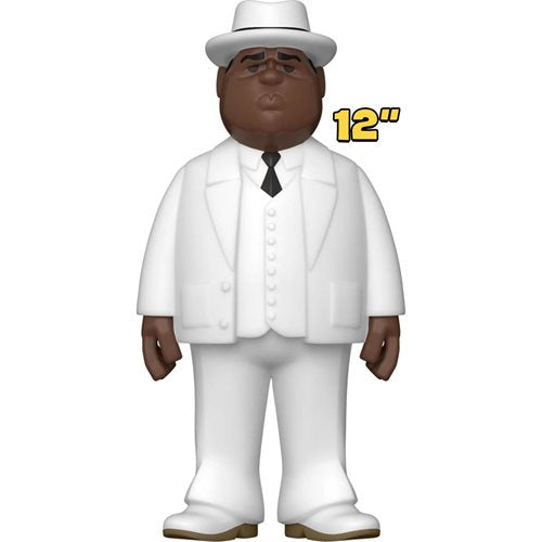 Funko Gold: Notorious B.I.G. Gold Biggie Smalls White Suit 12-Inch - NEW!