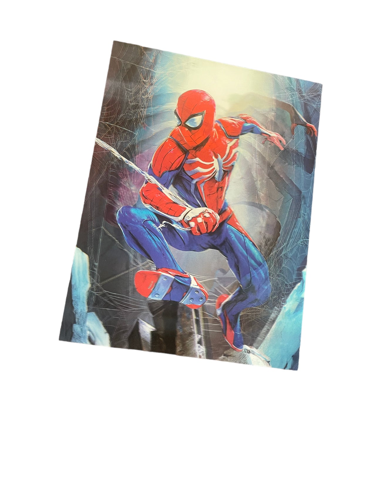 Spider Man Marvel Poster 3D Effect, 3 images in one, 3D Lenticular Effect