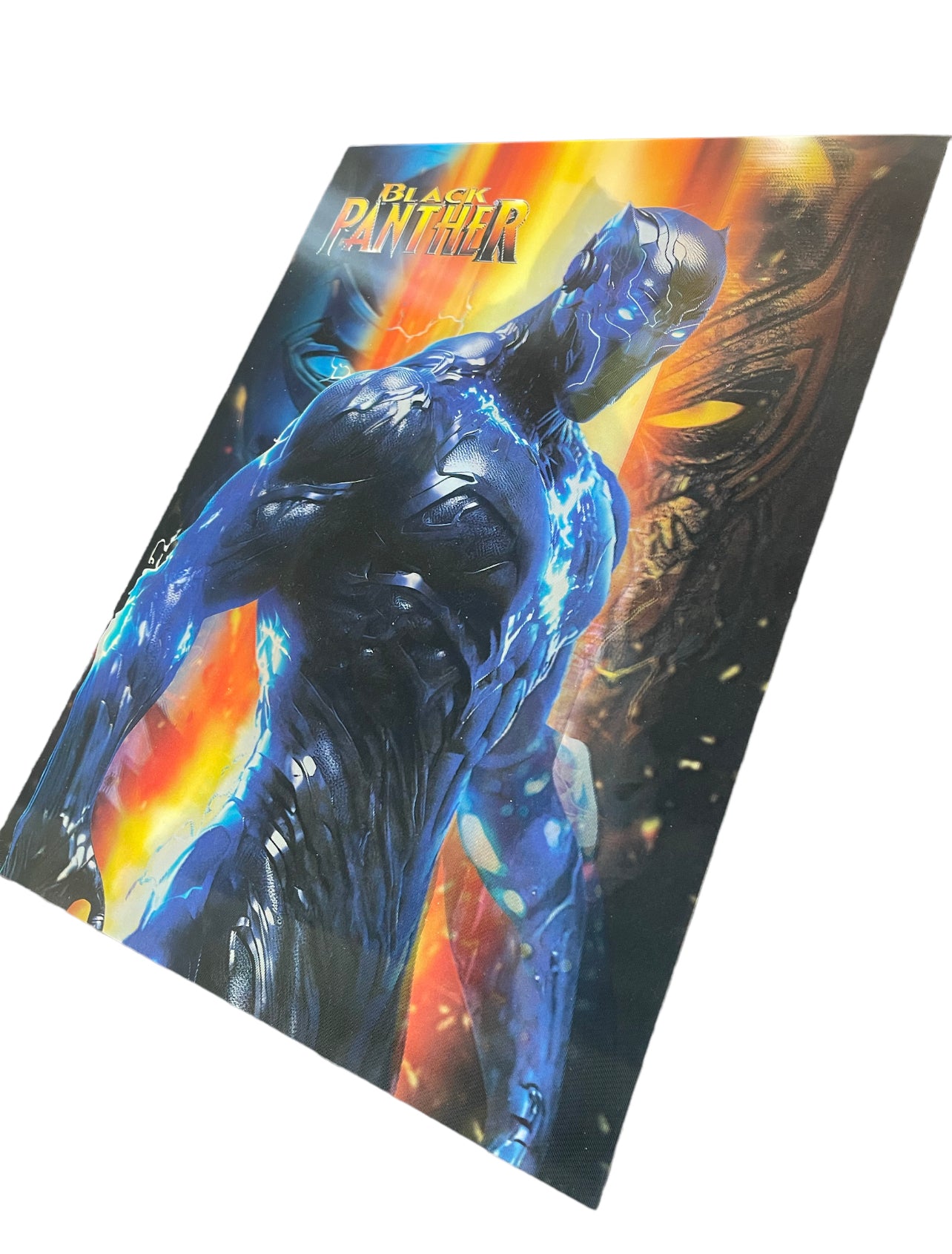 Black Panther Marvel Avengers Poster 3D Effect, 3 images in one, 3D Lenticular Effect