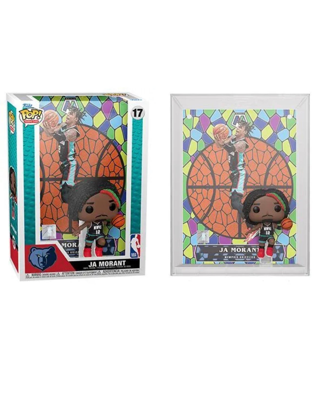 NBA Ja Morant Mosaic Pop! Trading Card Figure