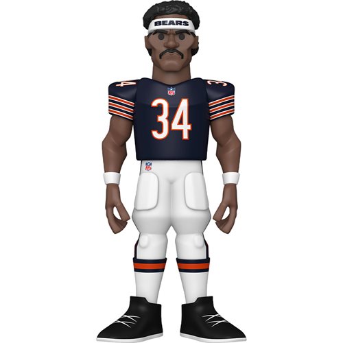 NFL Legends Bears Walter Payton 5-Inch Vinyl Gold Figure