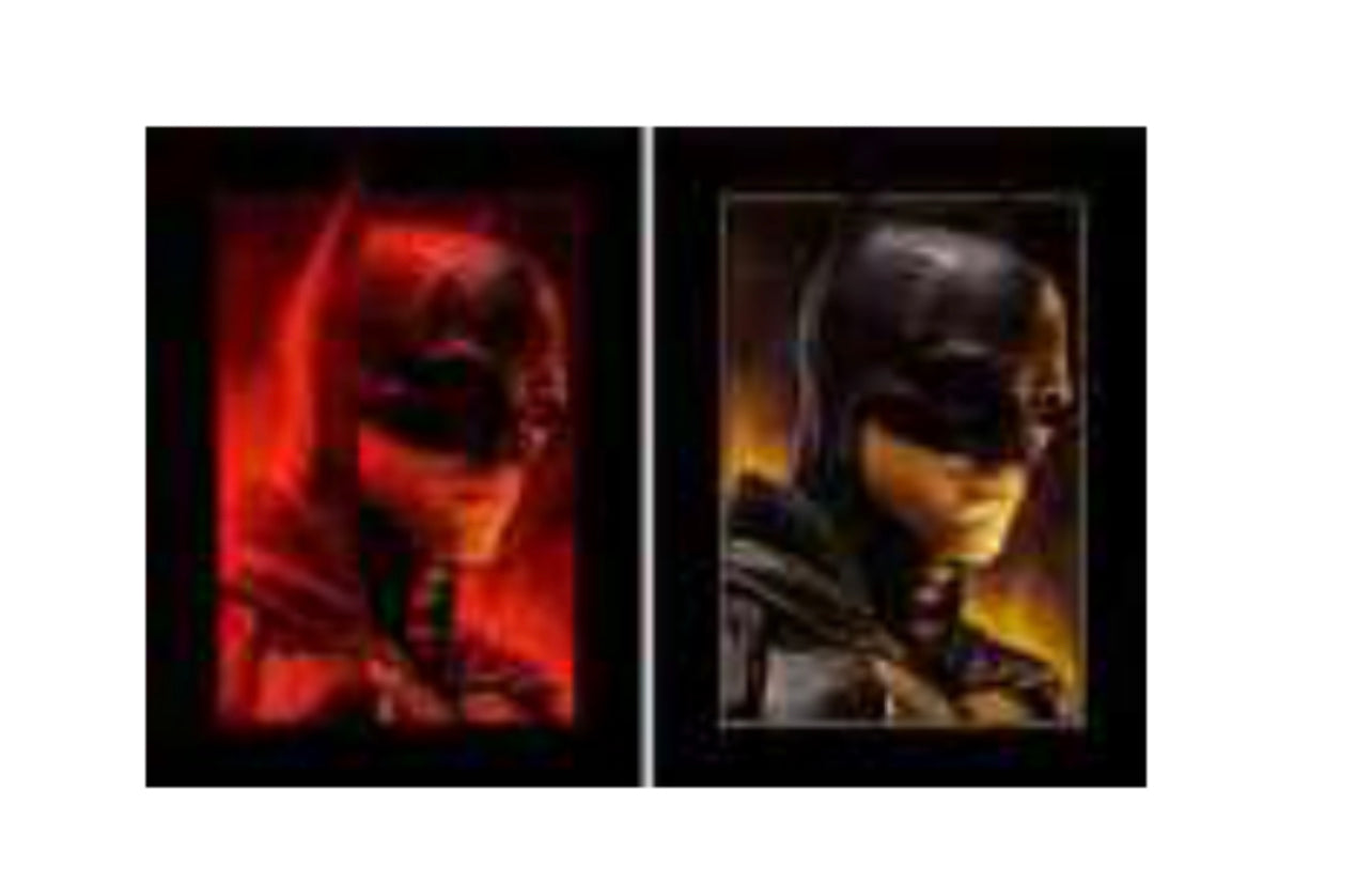 Batman Dc Comics Poster 3D Effect, 2 images in one, 3D Lenticular Effect