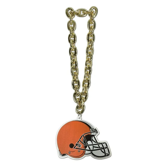 Cleveland Pro Football Team LED Light Up Fan Chain Necklace