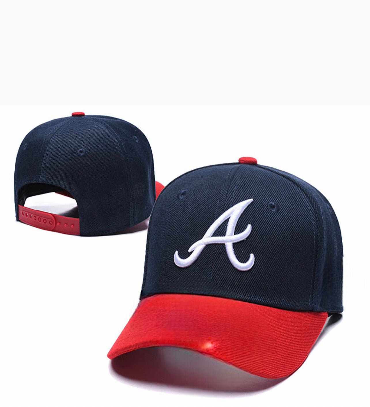 Atlanta Braves Men's SnapBack Cap Pro Baseball Cap Blue/White