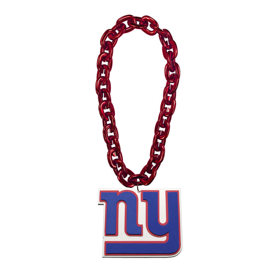 New York Pro Football Team LED Light Up Fan Chain Necklace