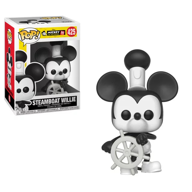 Mickey's 90th Steamboat Willie Funko Pop! Vinyl Figure #425