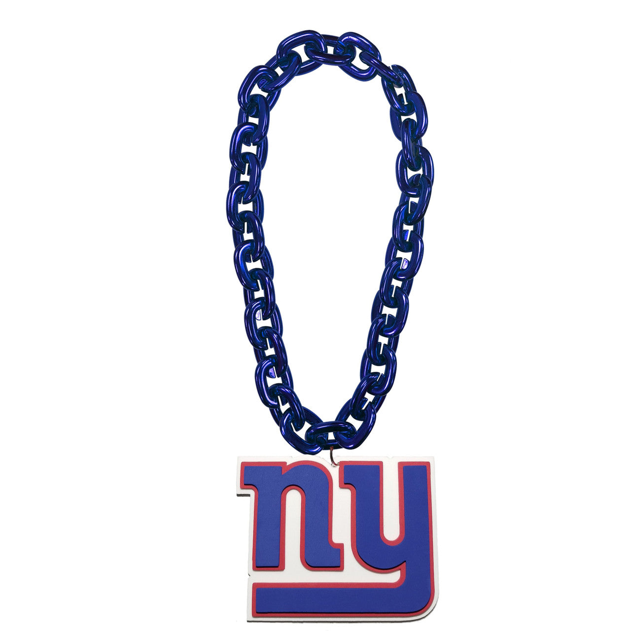 New York Pro Football Team LED Light Up Fan Chain Necklace