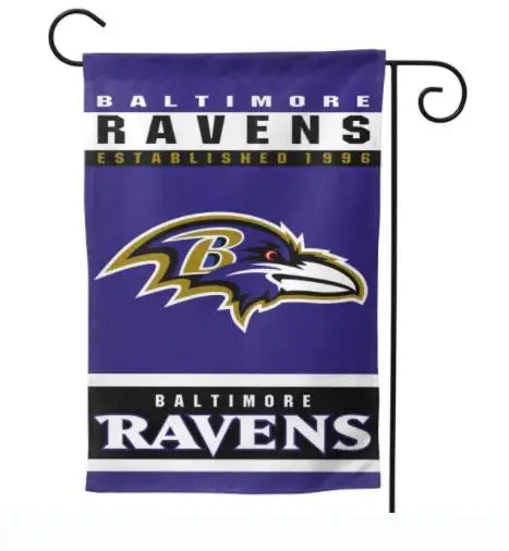 Baltimore Ravens Pro Football Team Flag