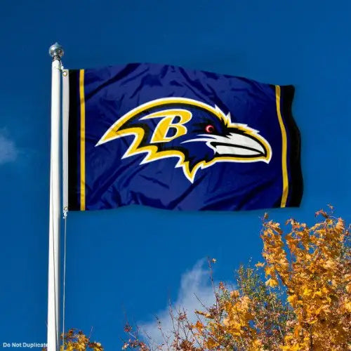 Baltimore Ravens Pro Football Team Flag