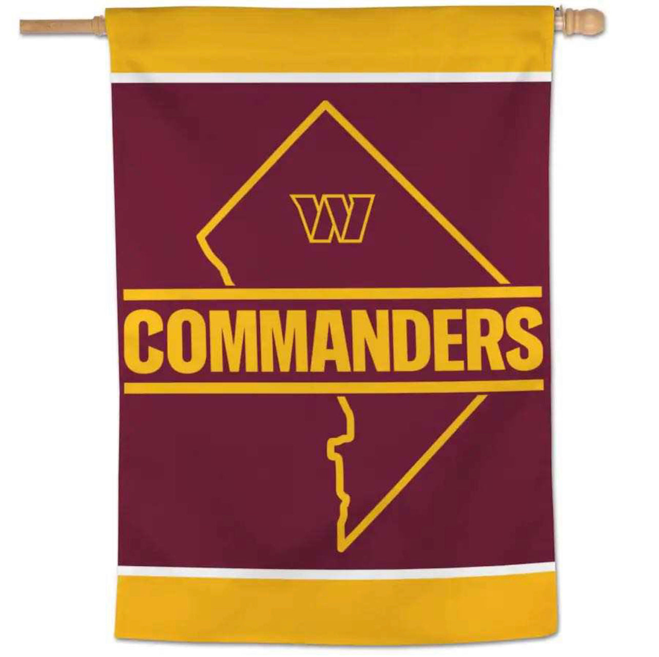 Washington  Pro Football Team Flag 12 x 18 Inch Garden Flag Football Banner