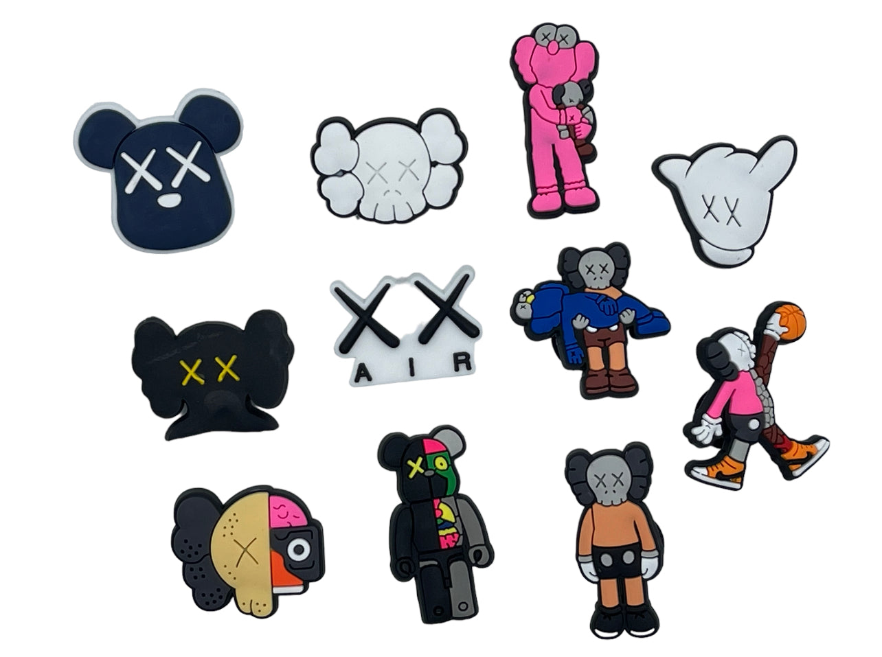 Kaws Shoe Charms 11pcs Shoe Charms Decoration/Croc Charms