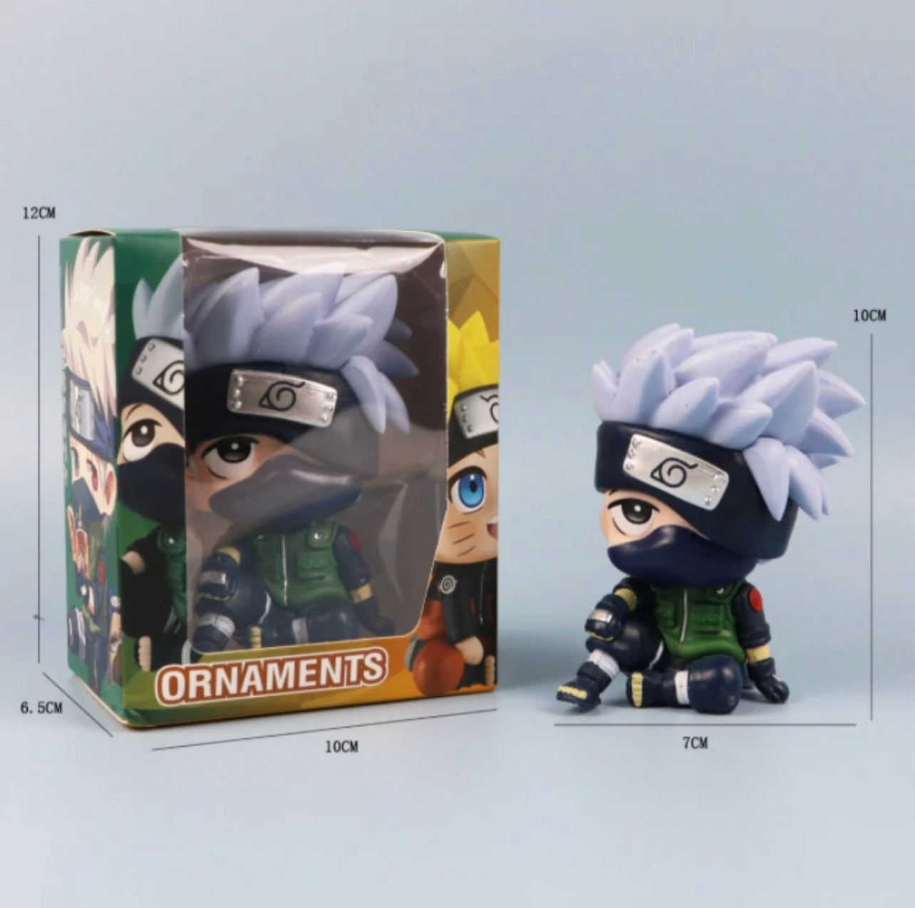 Naruto: Kakashi Hatake Anime/Cartoon/Manga Sitting Pose Action Figurine Toy