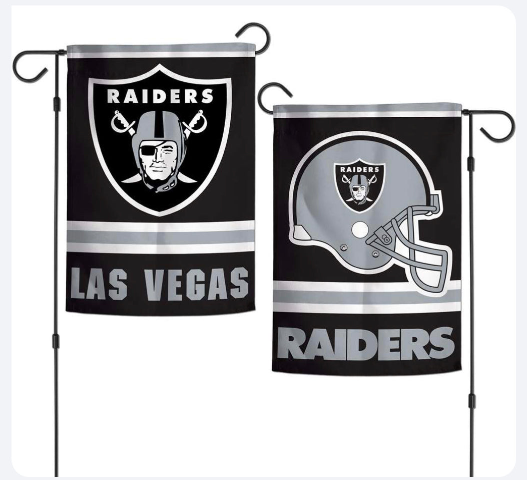 Las Vegas Pro Football Team Flag 12 x 18 inch Garden Flag Football Banner