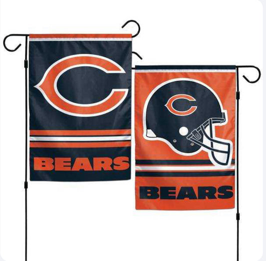 Chicago Pro Football Team Flag 12 x 18 inch Garden Flag Football Banner