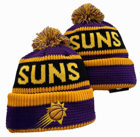 Phoenix Men's Cuffed Knit Hat with Pom Pro Basketball Beanie