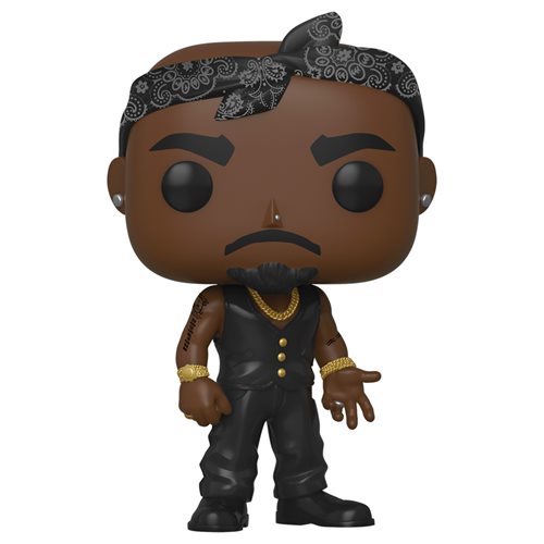 Tupac Vest with Bandana Funko Pop! Vinyl Figure #158