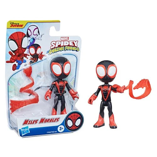 Spider-Man Spidey and His Amazing Friends Miles Morales Hero Figure