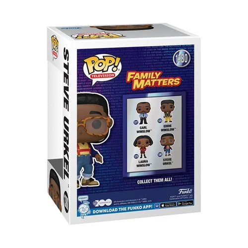 Family Matters Steve Urkel Funko Pop! Vinyl Figure #1380