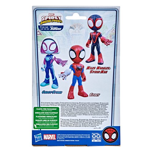 Spidey and His Amazing Friends Supersized Spider-Man 9-inch Action Figure