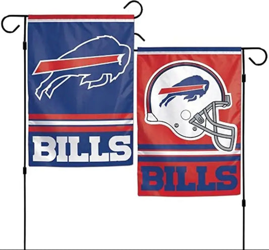 Buffalo Pro Football Team Flag 12 x 18 inch Garden Flag Football Banner