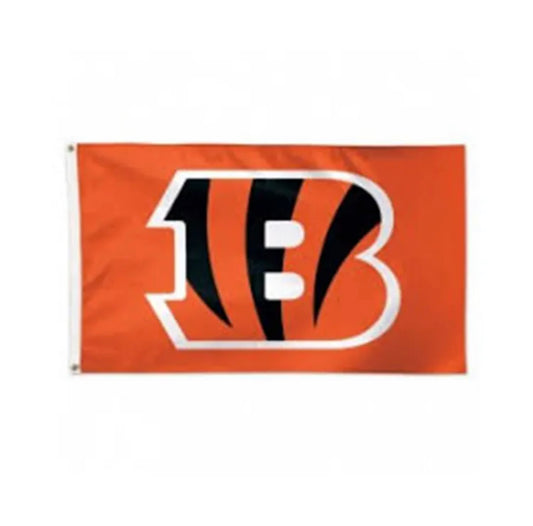 Cincinnati Pro Football Team Flag 3 x 5 Tailgate Flag Mancave Football Banner