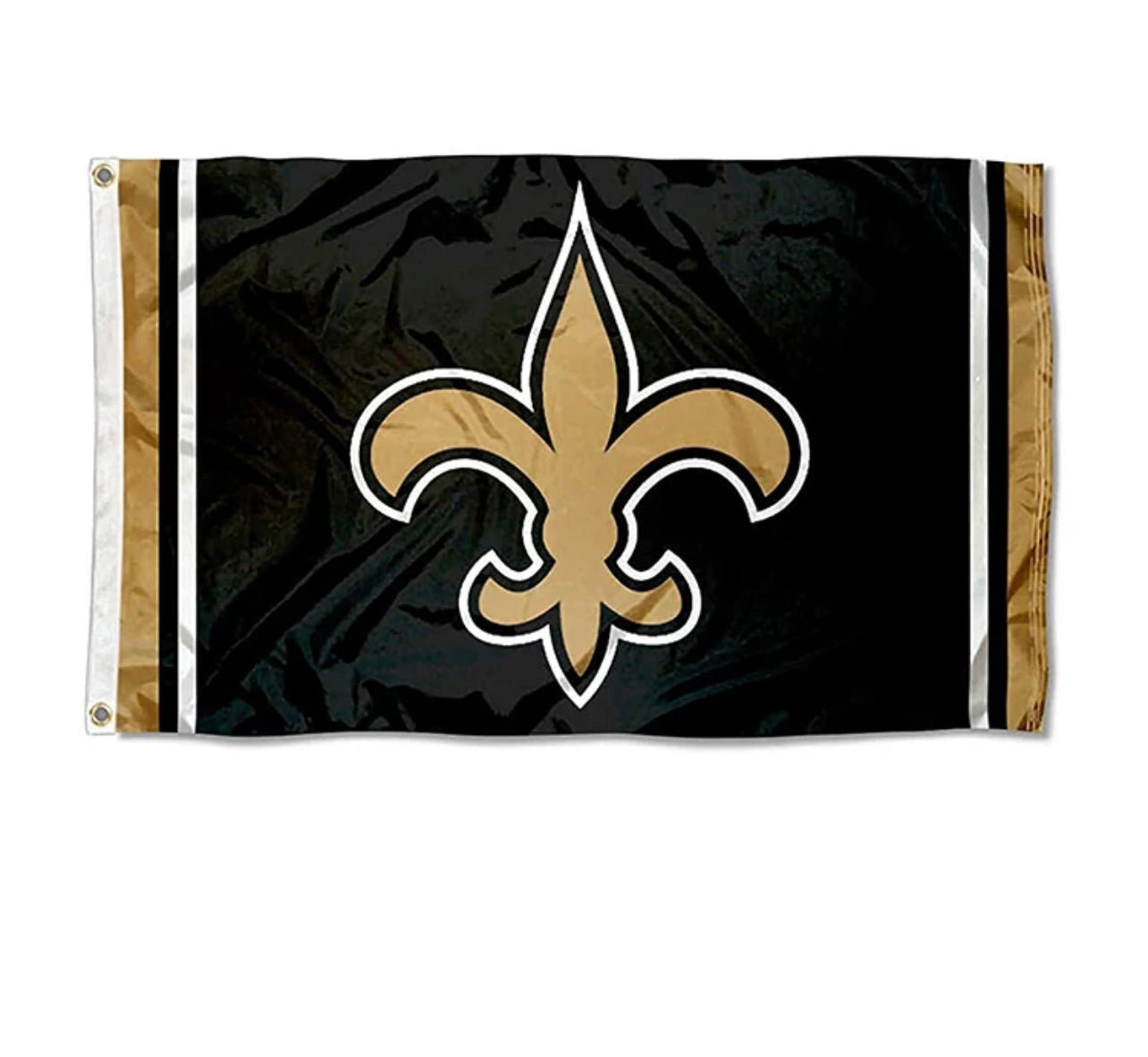 New Orleans Pro Football Team Flag 3 x 5 Tailgate Flag Mancave Football Banner