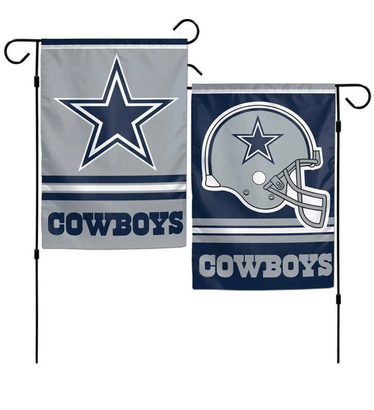 Dallas Pro Football Team Flag 12 x 18 inch Garden Flag Football Banner