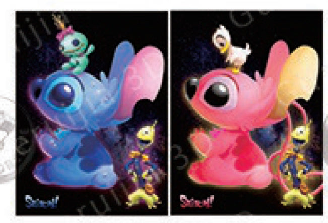 Lilo & Stitch Poster 3D Effect, 2 images in one, 3D Lenticular Effect