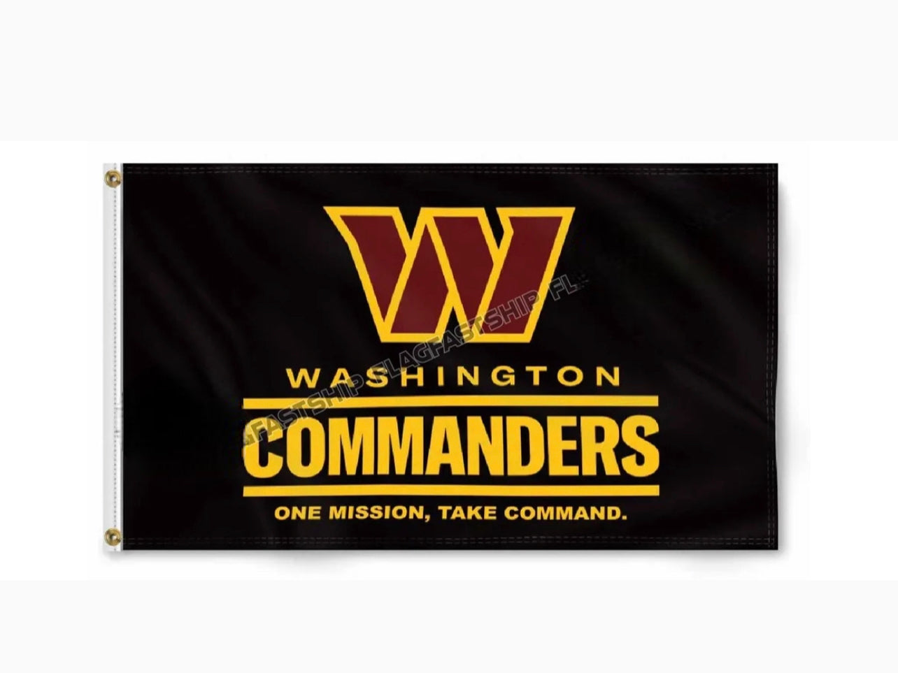 Washington Commanders Pro Football Team Flag