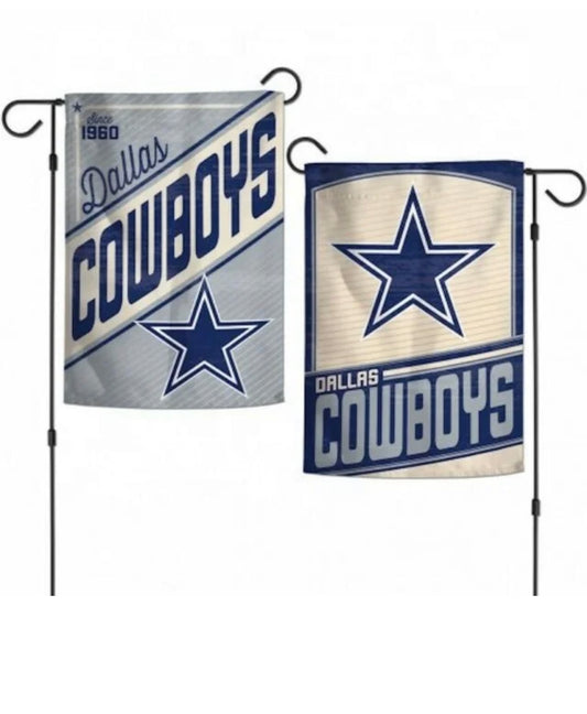 Dallas Pro Football Team Flag 12 x 18 inch Garden Flag Football Banner