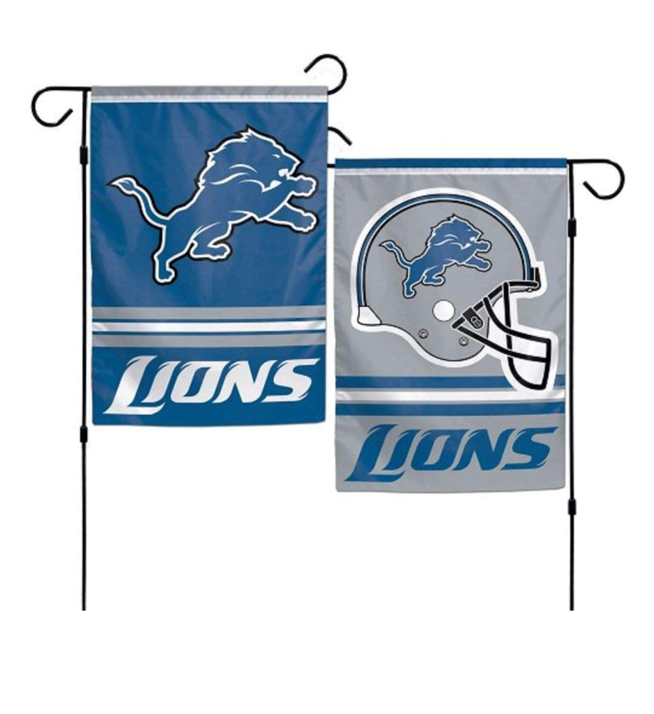 Detroit Pro Football Team Flag 12 x 18 inch Garden Flag Football Banner