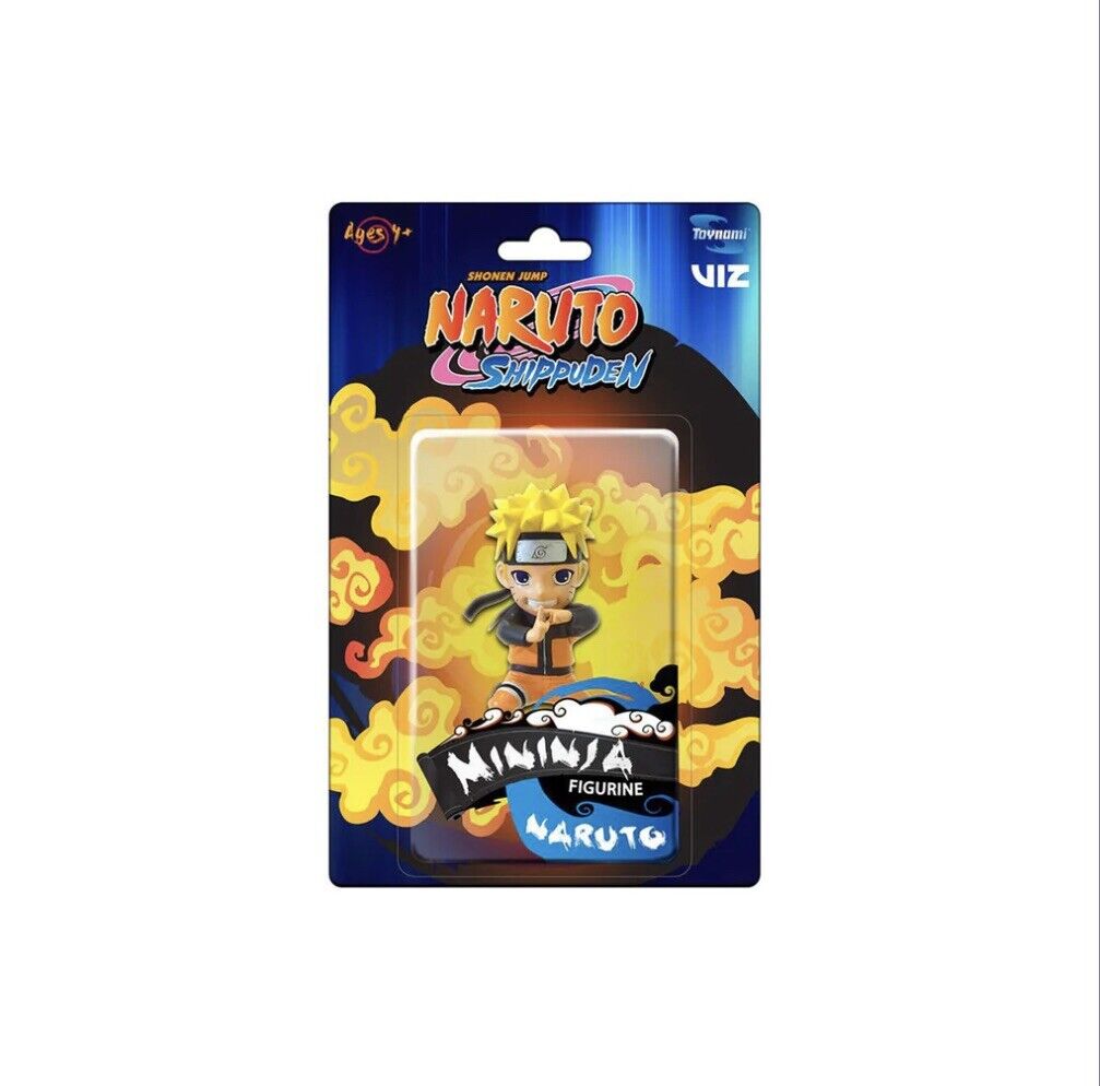 Toynami Shonen Jump Naruto Shippuden Mininja 4" Naruto Mini Figure