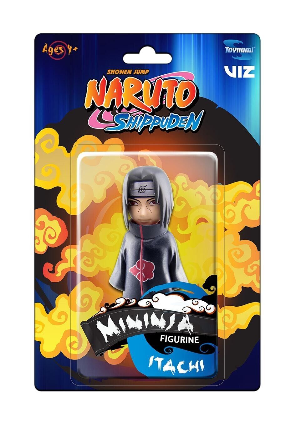 Toynami Shonen Jump Naruto Shippuden Mininja 4" Itachi Mini Figure