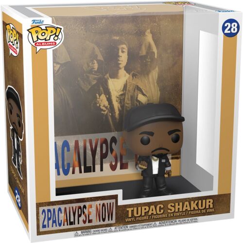 Tupac Shakur 2pacalypse Now Pop! 2Pac Album Figure with Case