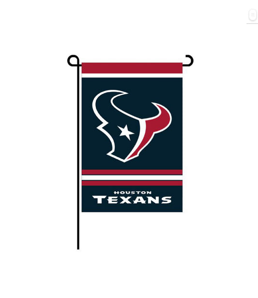 Houston Pro Football Team Flag 12 x 18 inch Garden Flag Football Banner