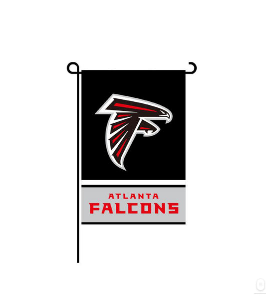 Atlanta Pro Football Team Flag 12 x 18 Inch Garden Flag Football Banner