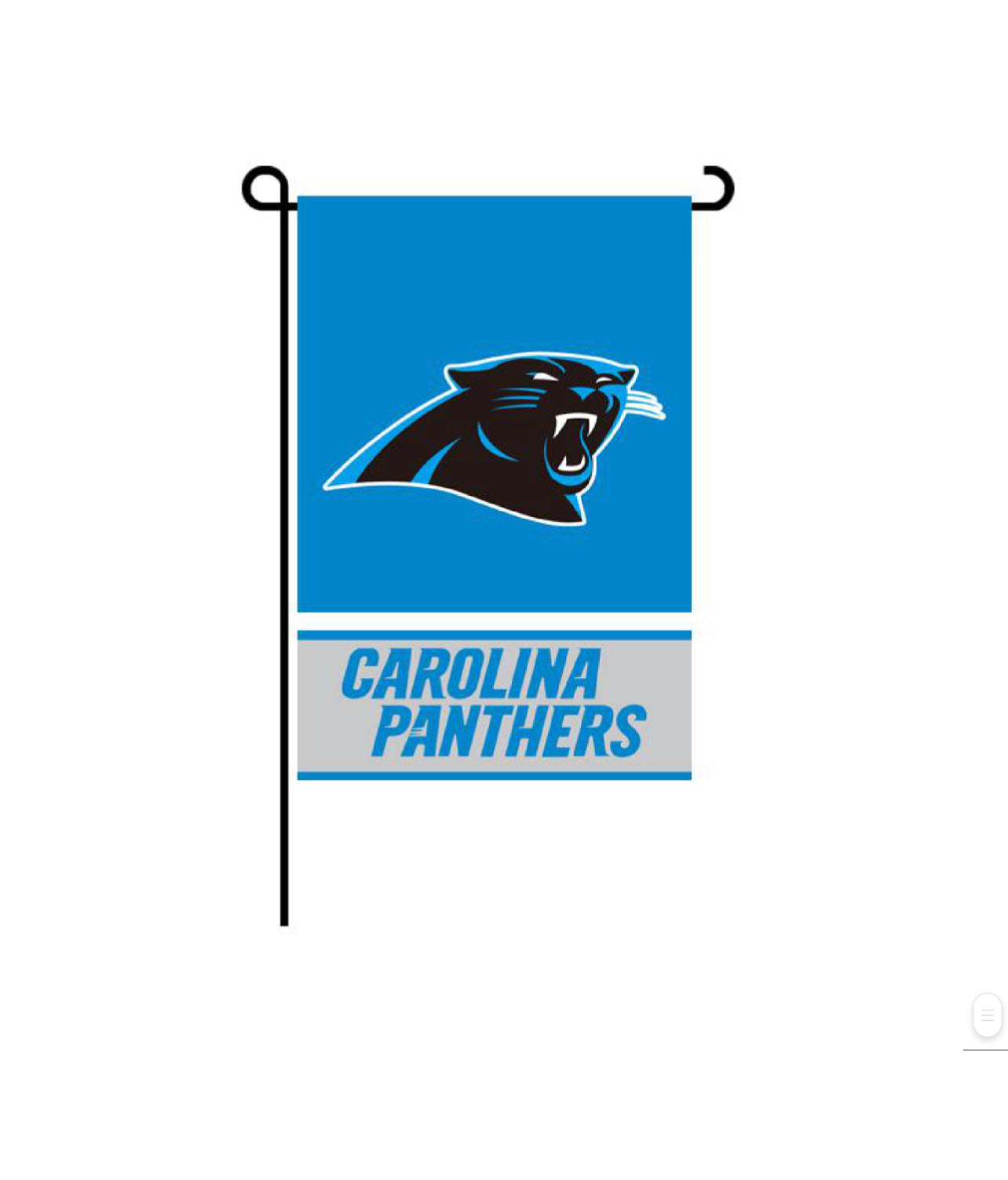 Carolina Pro Football Team Flag 12 x 18 inch Garden Flag Football Banner