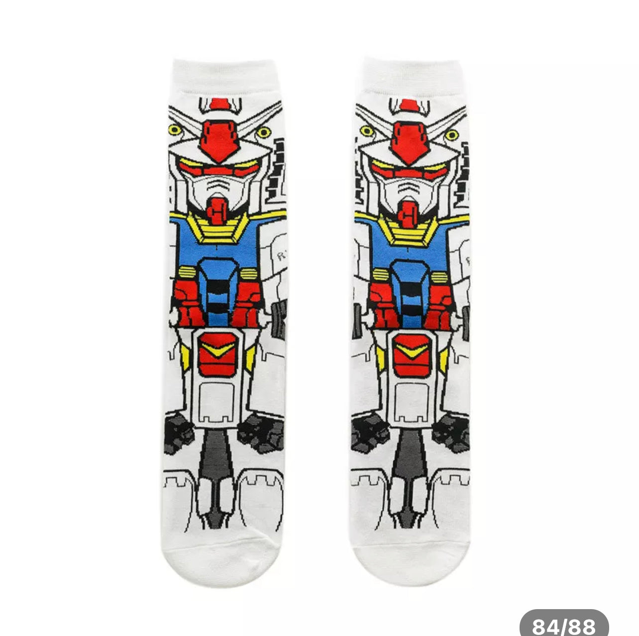 Voltron Cartoon Socks, Fun Novelty Unisex 360 Degree Artwork Character Designed Crew Socks