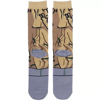 I am Groot Cartoon Socks, Fun Novelty Unisex 360 Degree Artwork Character Designed Crew Socks