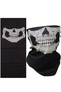 Skull-Neck Gaiter Face Shield Multi Purpose Head Covering (All Colors)