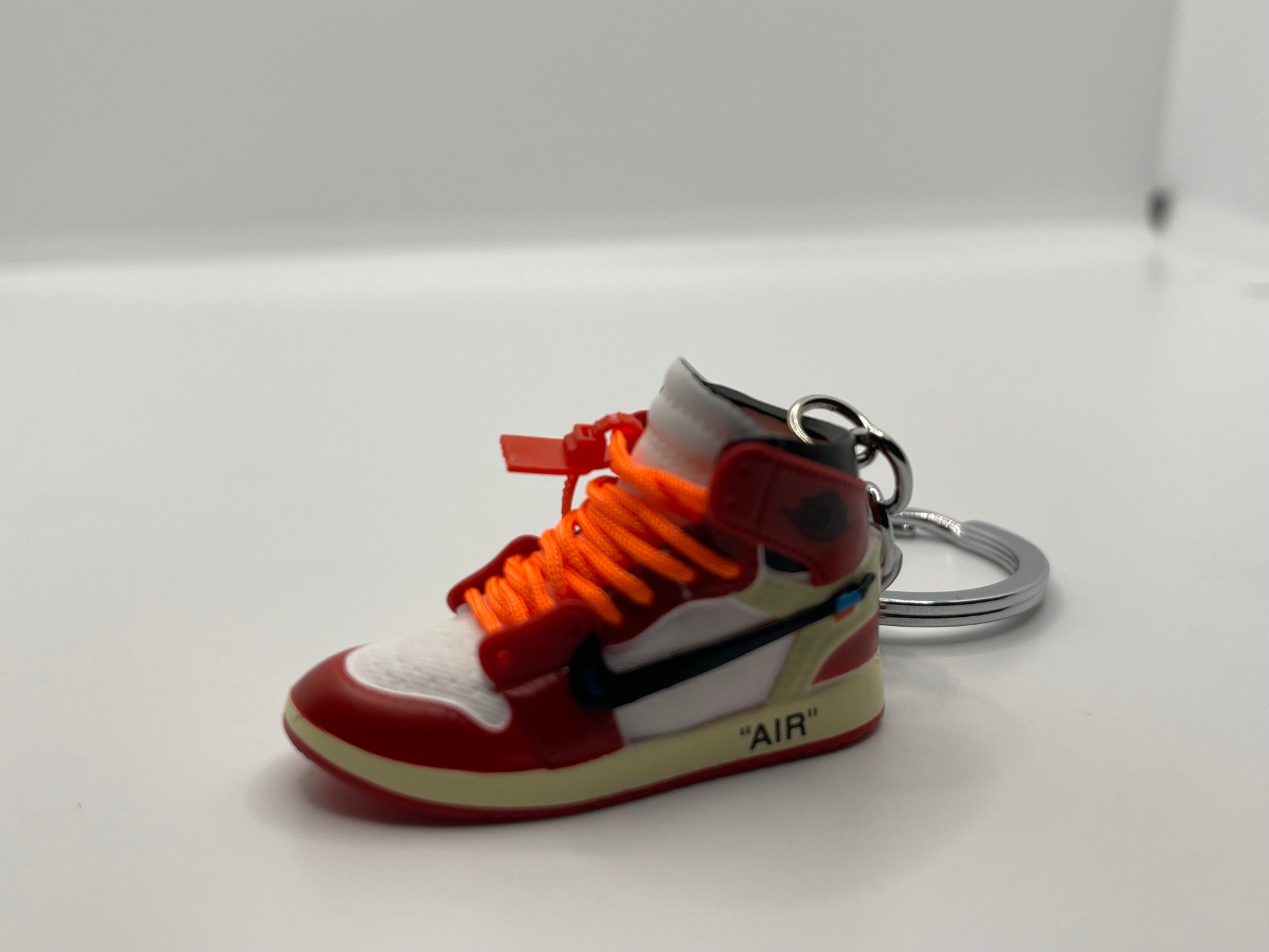 AJ 1 Off-White x LV Black - Sneakers 3D Keychain