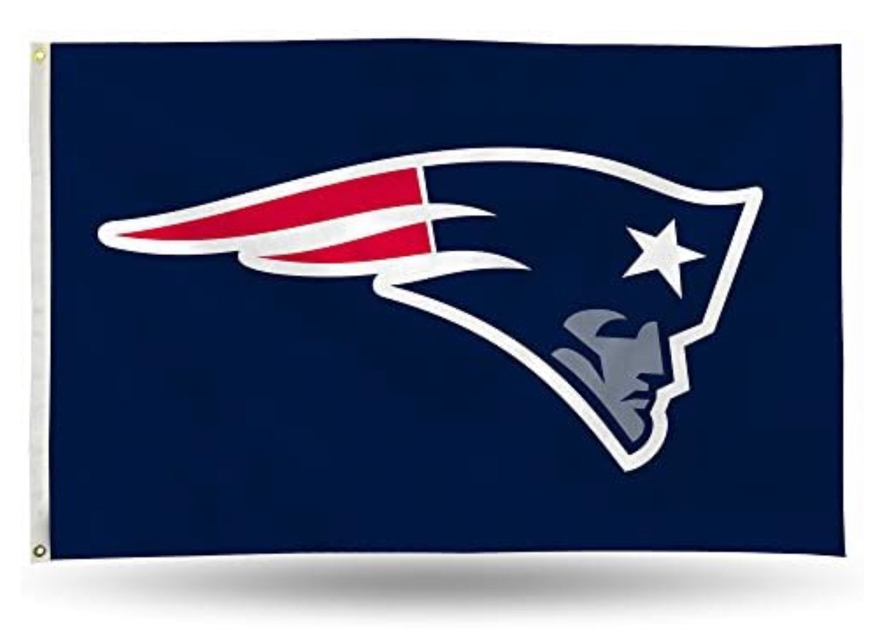 New England Pro Football Team Flag 3 x 5 Tailgate Flag Mancave Football Banner