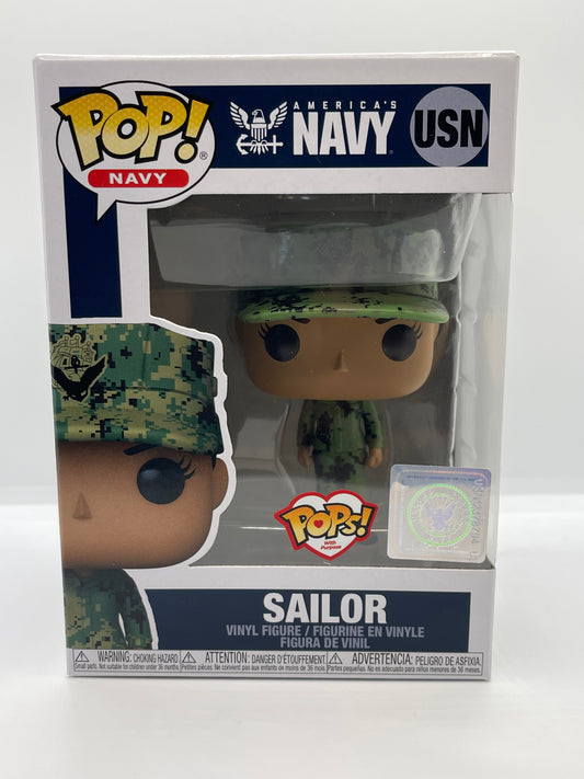 Funko Pop Navy USN Sailor POP NAVY African American Female