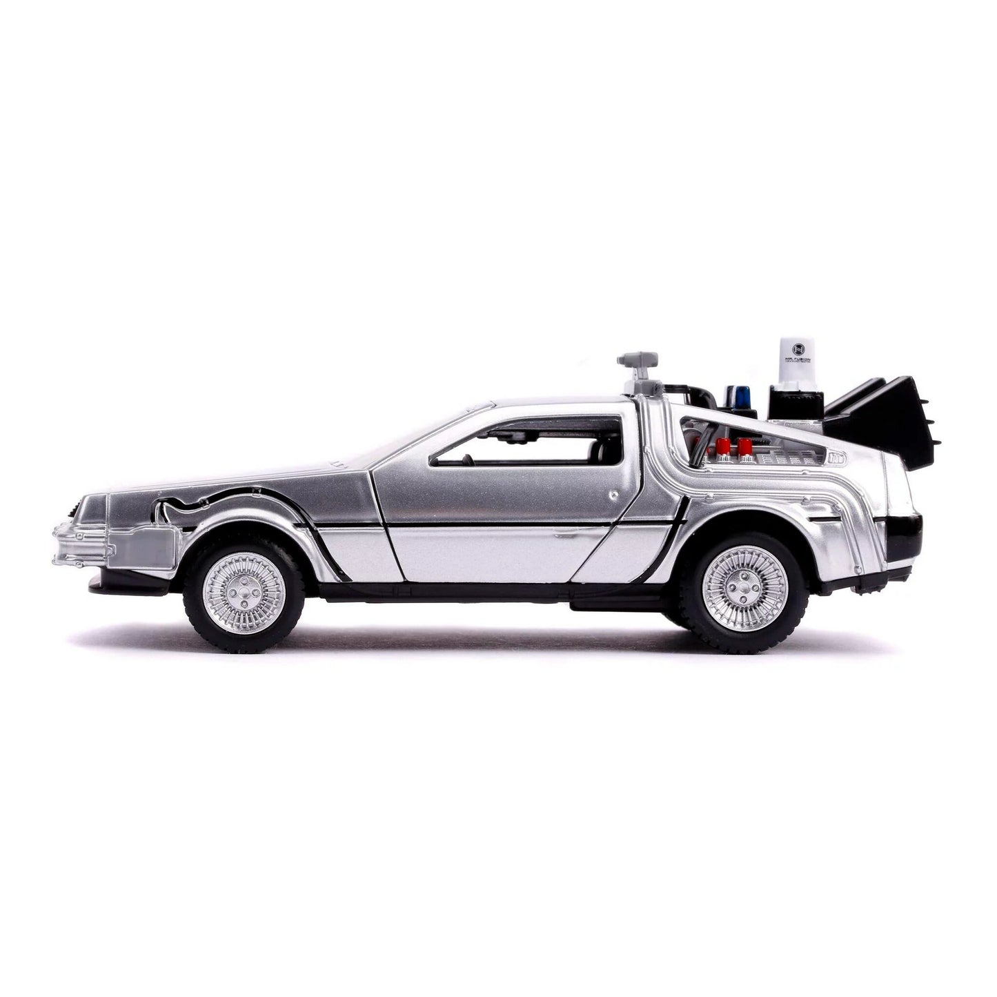 Back to the Future 2 Time Machine 1:32 Scale Die-Cast Metal Vehicle